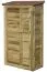Tuinkast / gereedschapskast - Afmetingen: 98 x 45 x 162 cm (L x B x H)