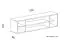 Jeugdkamer / tienerkamer - hangplank "Geel" 15, wit / turkoois - afmetingen: 30 x 115 x 25 cm (h x b x d)