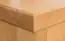 Nachtkastje massief grenen, kleur elzenhout Junco 127 - Afmetingen: 44 x 40 x 35 cm (H x B x D)