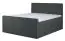 Boxspring bed SOISALO, box: opbergbox, matras: pocketveren kern, topper: schuim - Afmeting: 80 x 200 cm