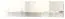 Hangplank / wandrek Garim 41, kleur: beige hoogglans - 30 x 120 x 21 cm (h x b x d)