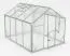 kas - broeikas Mangold L7, gehard glas 4 mm, grondoppervlakte: 6.40 m² - afmetingen: 290 x 220 cm (L x B)