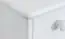 Schoenenkast 011 massief grenen wit gelakt - afmetingen 80 x 140 x 29 cm (h x b x d)