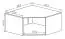kastopbouw / uitbreiding Gondomar 05, kleur: Artisan eiken - Afmetingen: 44 x 92 x 92 cm (H x B x D)
