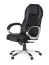 Gamingstoel / bureaustoel Apolo 20, kleur: zwart / aluminium look, met ademende netbespanning