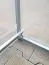 Gewächshaus 33 HKP 4 mm, Grundfläche 24 m² - Abmessungen: 800 x 300 cm (L x B)