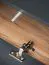 Stijlvolle woonwand Kinn 03, kleur: antraciet / Artisan eiken - Afmetingen: 145 x 240 x 40 cm (H x B x D), met LED verlichting en push-to-open-systeem