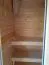 Buiten sauna / saunahuis Tihama 40mm met raam, kleur: natuur /transparant eiken - buitenafmetingen (b x d): 254 x 204 cm