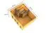 Buiten sauna "Anni 2" SET A met kachel van 9 kW, kleur: terragrijs - 369 x 309 cm (B x D), grondoppervlakte: 9,3 m²