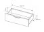 Ladekast / commode | Kleur: eiken Dunin | 3 lades | incl. LED verlichting | 154 x 40 x 83 cm | 2 deuren | Soft-Close functie | 4 vakken | sideboard | slanke metaal poten