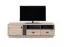 Moderne TV-onderkast met twee lades Niel 06, kleur: eiken / antraciet - Afmetingen: 45 x 155 x 40 cm (H x B x D)
