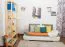 stelling /open kast massief grenen, natuur Junco 54A - Afmetingen: 200 x 80 x 30 cm (H x B x D)