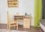 Bureau massief grenen, natuur Junco 189 - Afmetingen 75 x 110 x 55 cm (H x B x D)