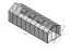 kas Endivie L15, HKP 6 mm, grondoppervlakte: 14.10 m² - afmetingen: 640 x 220 cm (L x B)