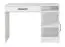 Slaapkamer compleet G Nalut | 6-delig | Opklapbed 120 x 200 cm met LED verlichting | Kleur: wit met zwarte handgrepen | Kasten | Bureau