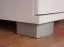 Draaideurkast / kledingkast Poten 01, kleur: wit - 209 x 50 x 37 cm (H x B x D)
