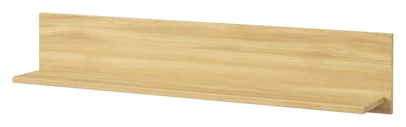 Hangplank / wandplank Skradin 19 , kleur: eiken - afmetingen: 22 x 112 x 20 cm (H x B x D)