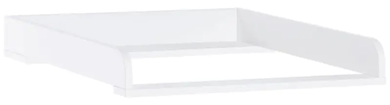 aankleed unit Syrina, kleur: wit - Afmetingen: 10 x 59 x 77 cm (H x B x D)