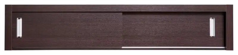 Bovenkast voor schuifdeurkast / kleerkast Sepatan 06, kleur: wengé - afmetingen: 40 x 180 x 60 cm (H x B x D)