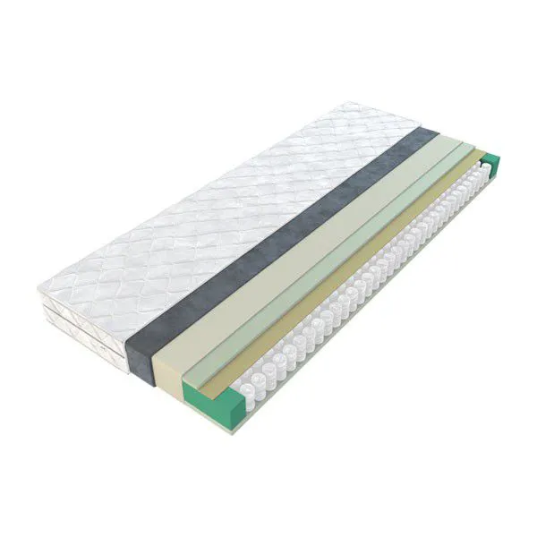 Matras Tibiri 02 met pocketveren kern - matrasbodem: 80 x 200 cm
