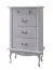 Dressoir / sideboard kast Bignona 12, kleur: wit grenen - 125 x 75 x 47 cm (H x B x D)