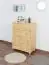 dressoir / ladekast massief grenen natuur Junco 165 - afmetingen 100 x 80 x 42 cm