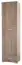 Kast Kikori 15, kleur: Sonoma eiken - afmetingen: 190 x 50 x 40 cm (H x B x D)