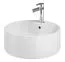 Badkamer - wastafel Dhule 10, kleur: wit - 14 x 41 x 41 cm (H x B x D)