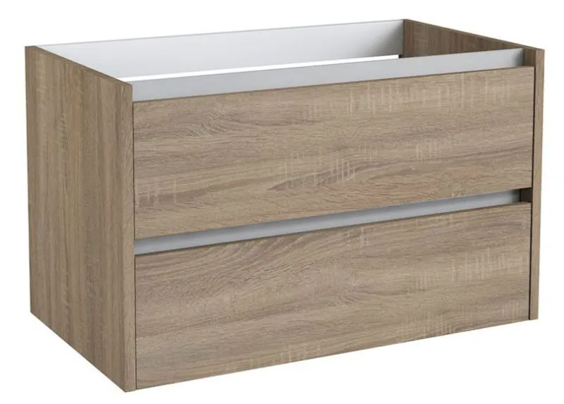 wastafelmeubel Kolkata 56, kleur: eik - 50 x 80 x 46 cm (h x b x d)