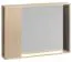 Spiegel Minnea 43, kleur: eik - Afmetingen: 50 x 69 x 12 cm (H x B x D)