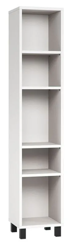 open kast / boekenkast Pantanoso 22, kleur: wit - Afmetingen: 195 x 39 x 38 cm (H x B x D)