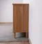 Kommode Bambey 08, Farbe: Eiche / Weiß - 90 x 144 x 44 cm (H x B x T)