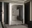 Kledingkast met modern design Jotunheimen 269, kleur: wit - Afmetingen: 208 x 150,5 x 62 cm (H x B x D)