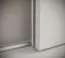 Jotunheimen 03 schuifdeurkast met twee kledingstangen, kleur: wit - Afmetingen: 208 x 120,5 x 62 cm (H x B x D), met vijf vakken