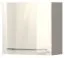 Hängeschrank Garim 38, Farbe: Beige Hochglanz - Abmessungen: 57 x 60 x 29 cm (H x B x T)