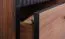 Complete woonkamer set D Mairenke, 4-delig, kleur: walnoot / mat zwart