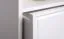 Complete woonkamer set A Roanoke, 4-delig, kleur: wit / glanzend wit