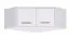 Uitbreiding / opbouwkast Fafe 16, kleur: wit - Afmetingen: 40 x 91 x 91 cm (H x B x D)
