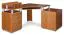 Bureau Banjaran 16, kleur: elzen - afmetingen: 91 x 142 x 130 cm (H x B x D)