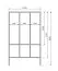 Tonnenhuis 3 incl. 2 banken, bronskleurige volledig glazen deur & vestibule, kleur: naturel - 219 x 385 cm (B x D), oppervlakte: 6,9 m².
