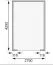 Garage blokhut profielplanken 28 mm, onbehandeld, grondoppervlakte 11,6 m²