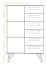 Dressoir / sideboard kast Masterton 14 geolied massief wild eiken - Afmetingen: 140 x 91 x 45 cm (H x B x D)