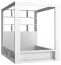 Doppelbett Minnea 28, Farbe: Weiß - Liegefläche: 160 x 200 cm (B x L)