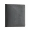 Gestoffeerde panelen, set van 10, kleur: antraciet, bekleding: velours, maten: 38 x 40 cm