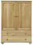 dressoir / ladekast massief grenen, natuur Junco 156 - Afmetingen: 139,5 x 90 x 42 cm (H x B x D)