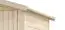 aanbouw hok / schuur "Ordnung" - ontwerp: bestellung 3, buitenafmetingen met dak: 280 x 124 cm, buitenafmetingen zonder dak: 250 x 120 cm, binnenafmetingen: 242 x 116 cm