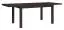Uitschuifbare tafel "Temerin" 33, kleur: wengé - afmetingen: 140 - 220 x 90 cm (L x D)