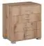 Dressoir / sideboard kast Camprodon 13, kleur: eiken Artisan - afmetingen: 80 x 75 x 52 cm (H x B x D)