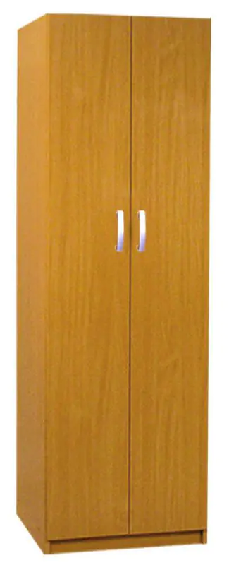 draaideurkast / kledingkast Sepatan 17 , kleur: elzenhout - afmetingen: 192 x 60 x 58 cm (H x B x D)