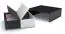 Jeugdkamer / tienerkamer - Lowboard kast Marincho 23, kleur: zwart - Afmetingen: 35 x 107 x 95 cm (H x B x D)